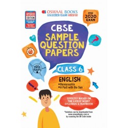 Oswaal CBSE Sample Question Papers Class 6 English | Latest